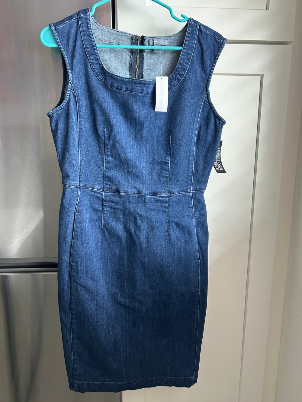 NY&C Womens bodycon denim dress size S